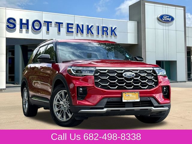 Certified 2025 Ford Explorer Platinum