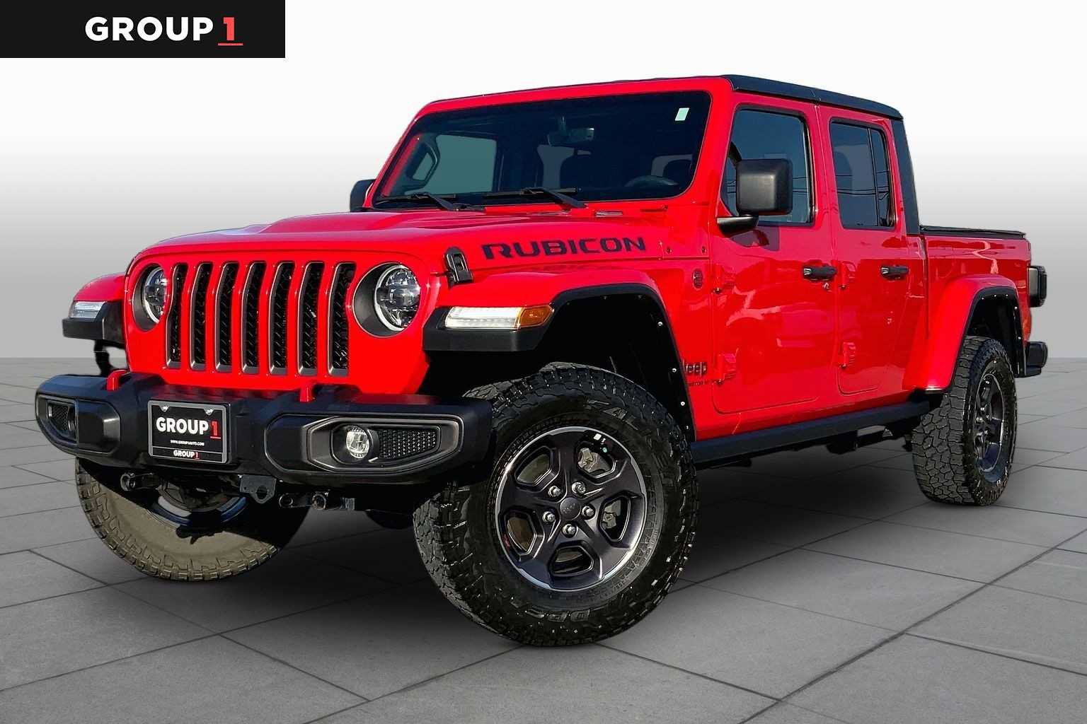 Used 2023 Jeep Gladiator Rubicon w/ LED Lighting Group AWD/4WD image 1