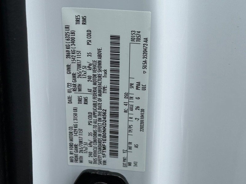 Certified 2022 Ford F150 XL w/ Trailer Tow Package image 18