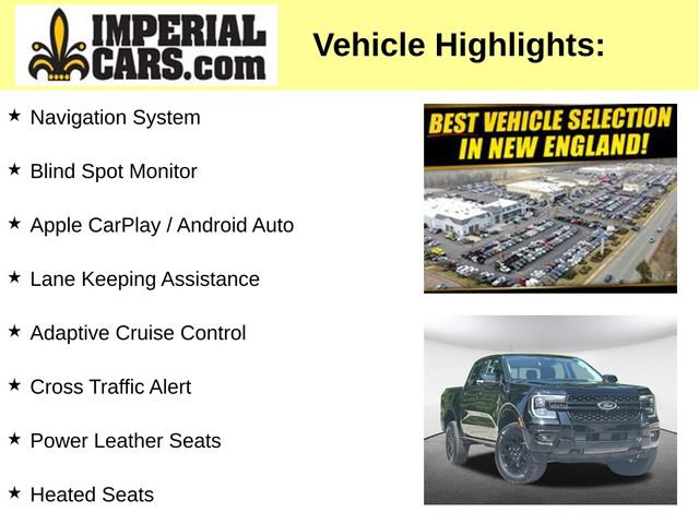 Certified 2025 Ford Ranger Lariat w/ FX4 Off-Road Package AWD/4WD image 5