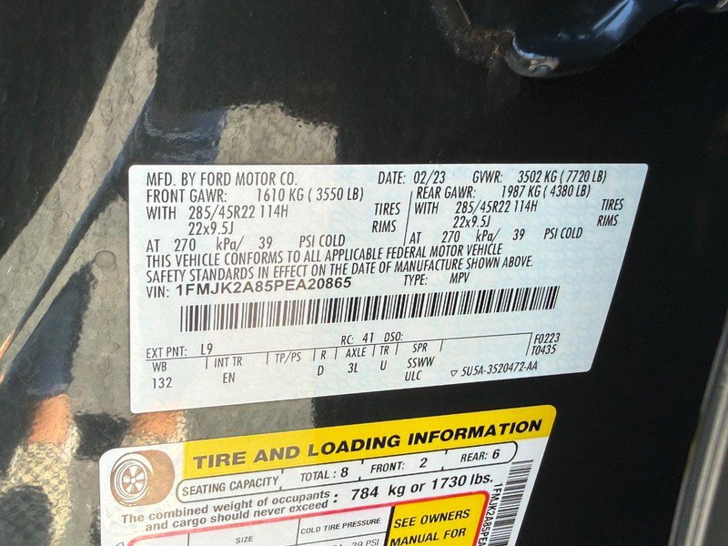 Certified 2023 Ford Expedition Max Limited AWD/4WD image 33