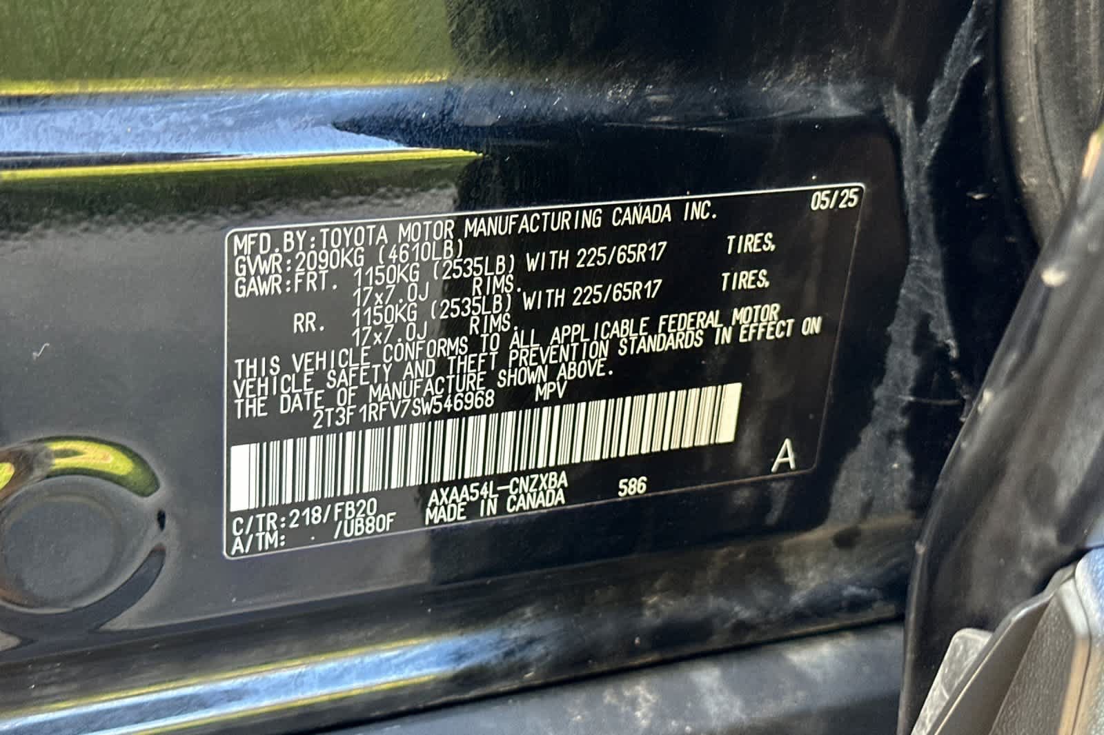Used 2025 Toyota RAV4 LE AWD/4WD image 27