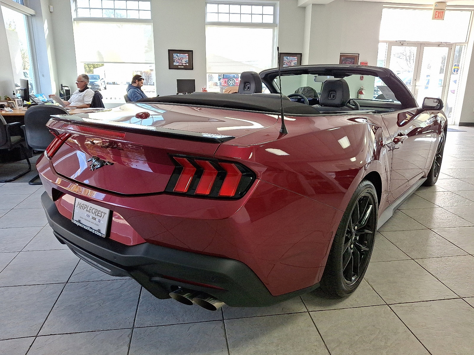 Certified 2025 Ford Mustang Premium w/ Mustang Nite Pony Package image 4