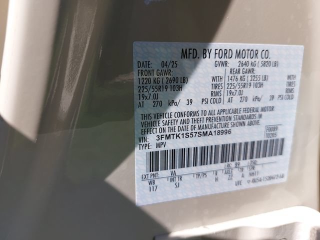 Certified 2025 Ford Mustang Mach-E Select w/ Comfort Package Lite AWD/4WD image 29