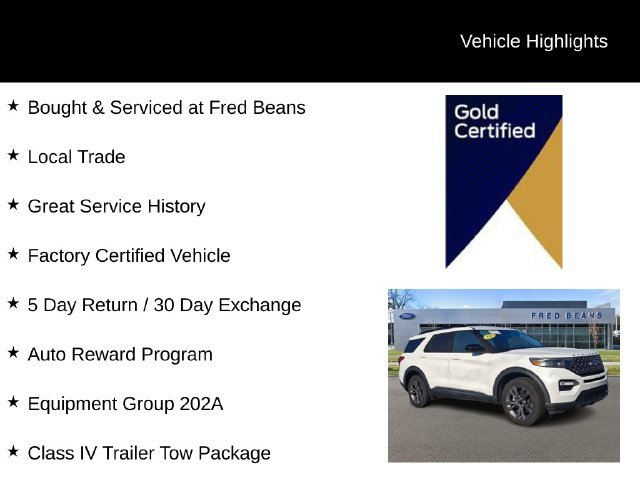 Certified 2023 Ford Explorer XLT w/ Equipment Group 202A AWD/4WD image 4