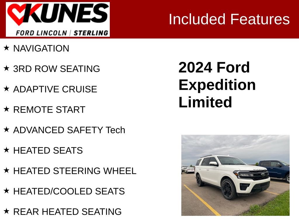 Certified 2024 Ford Expedition Limited AWD/4WD image 2