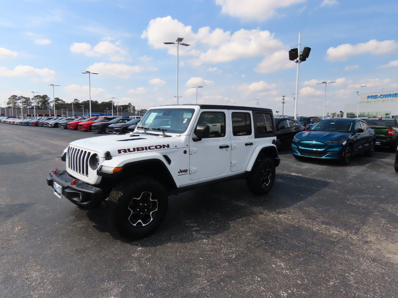 Used 2023 Jeep Wrangler Unlimited Rubicon w/ Steel Bumper Group image 2