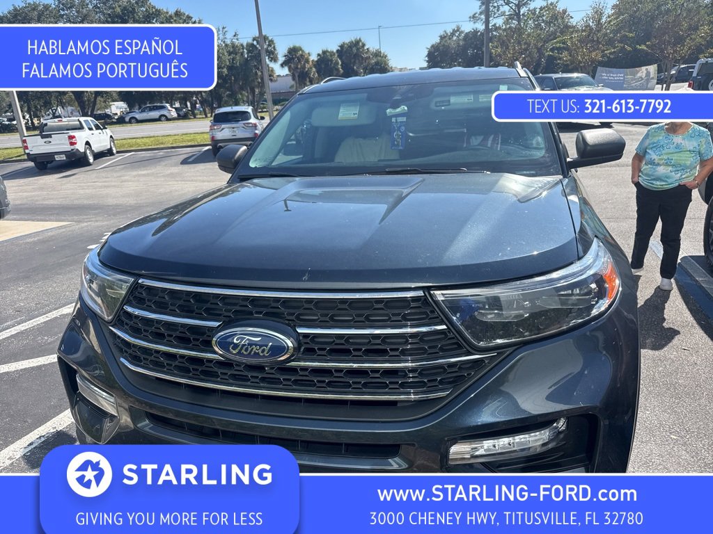 Certified 2022 Ford Explorer XLT w/ Equipment Group 202A image 1