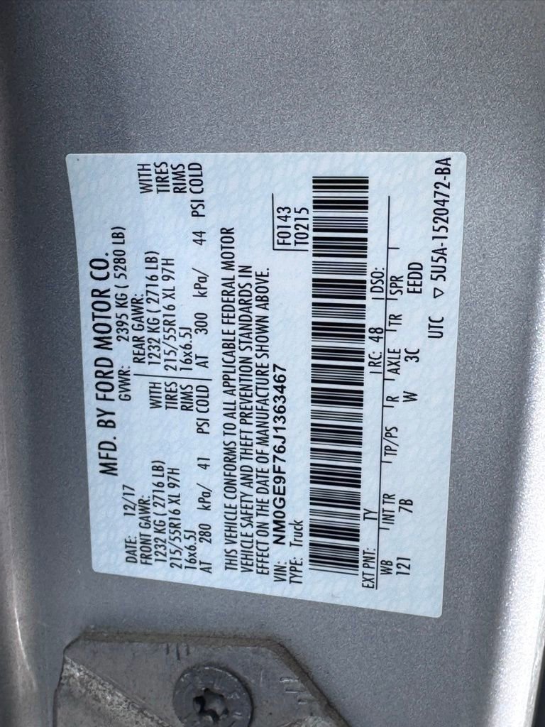 Certified 2018 Ford Transit Connect XLT image 37