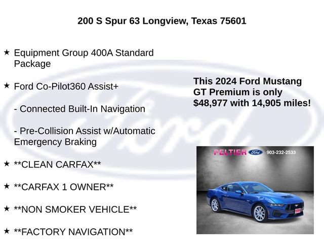 Certified 2024 Ford Mustang GT Premium RWD image 5