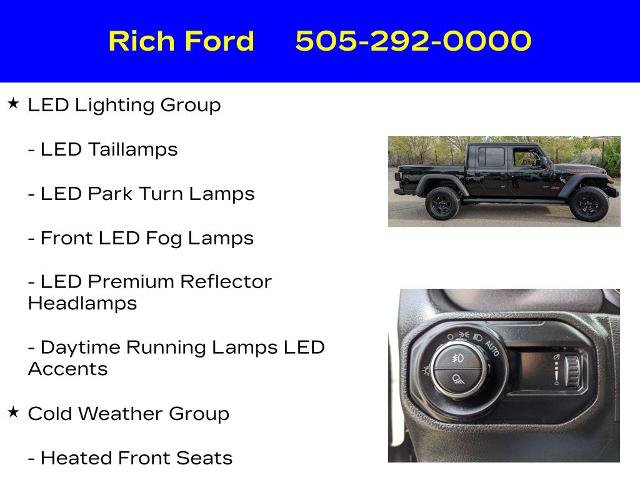 Used 2023 Jeep Gladiator Mojave w/ LED Lighting Group AWD/4WD image 22