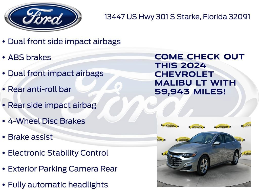 Used 2024 Chevrolet Malibu LT FWD image 33