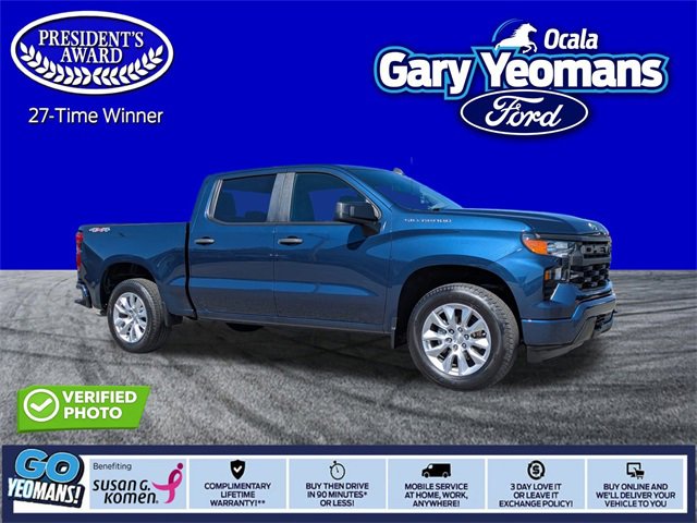 Used 2022 Chevrolet Silverado 1500 Custom image 1