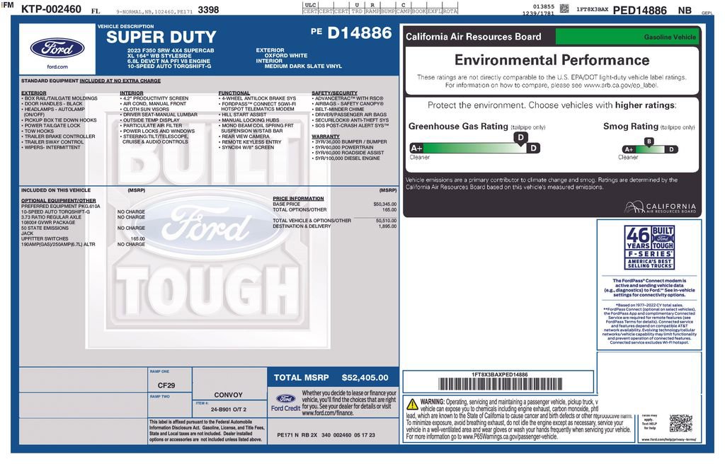 Certified 2023 Ford F350 XL AWD/4WD image 3