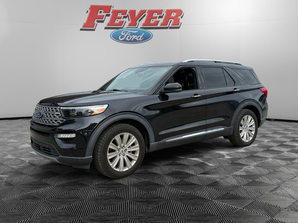 Certified 2020 Ford Explorer Limited w/ Class III Trailer Tow Package RWD image 1