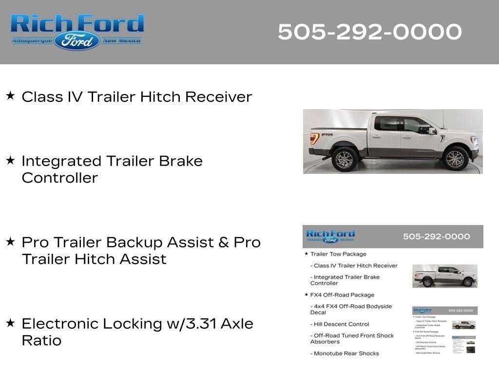 Certified 2023 Ford F150 King Ranch w/ Equipment Group 601A High AWD/4WD image 60