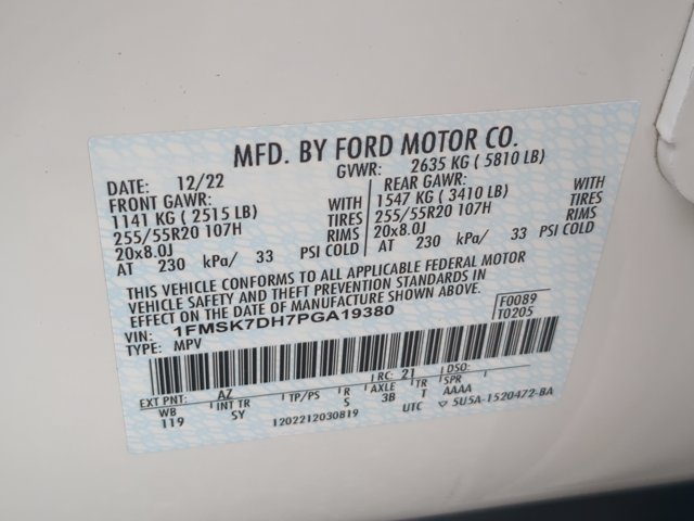 Certified 2023 Ford Explorer XLT w/ Equipment Group 202A RWD image 31