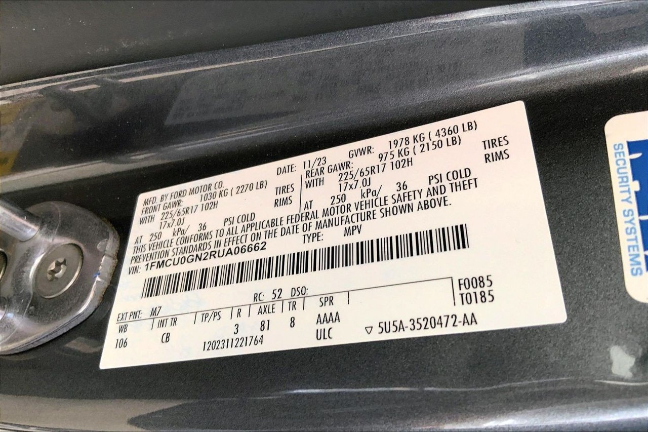 Certified 2024 Ford Escape Active FWD image 32