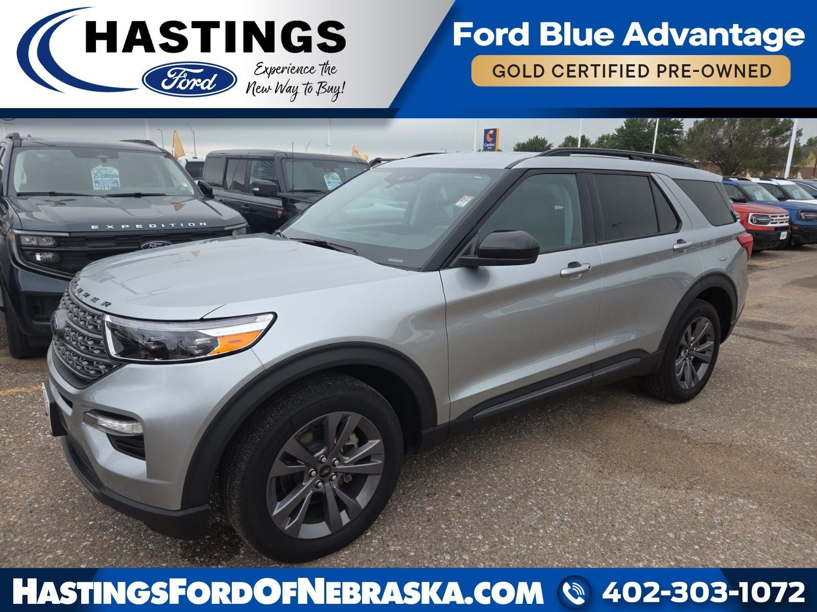 Certified 2023 Ford Explorer XLT w/ Equipment Group 202A