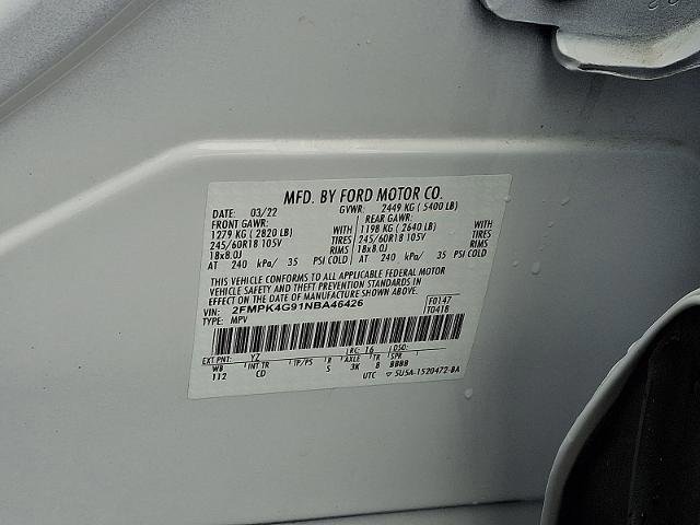 Certified 2022 Ford Edge SE AWD/4WD image 26