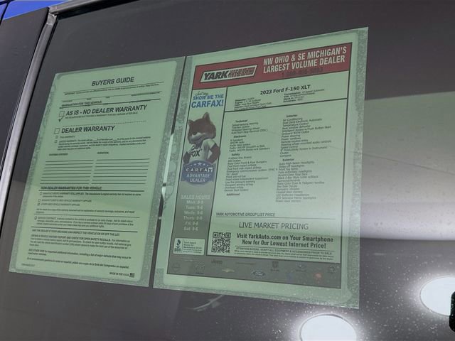 Certified 2023 Ford F150 XLT w/ Equipment Group 302A High image 15