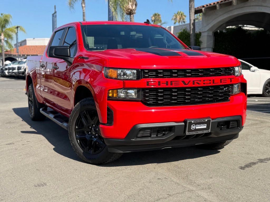 Used 2021 Chevrolet Silverado 1500 Custom w/ Rally Edition AWD/4WD image 3