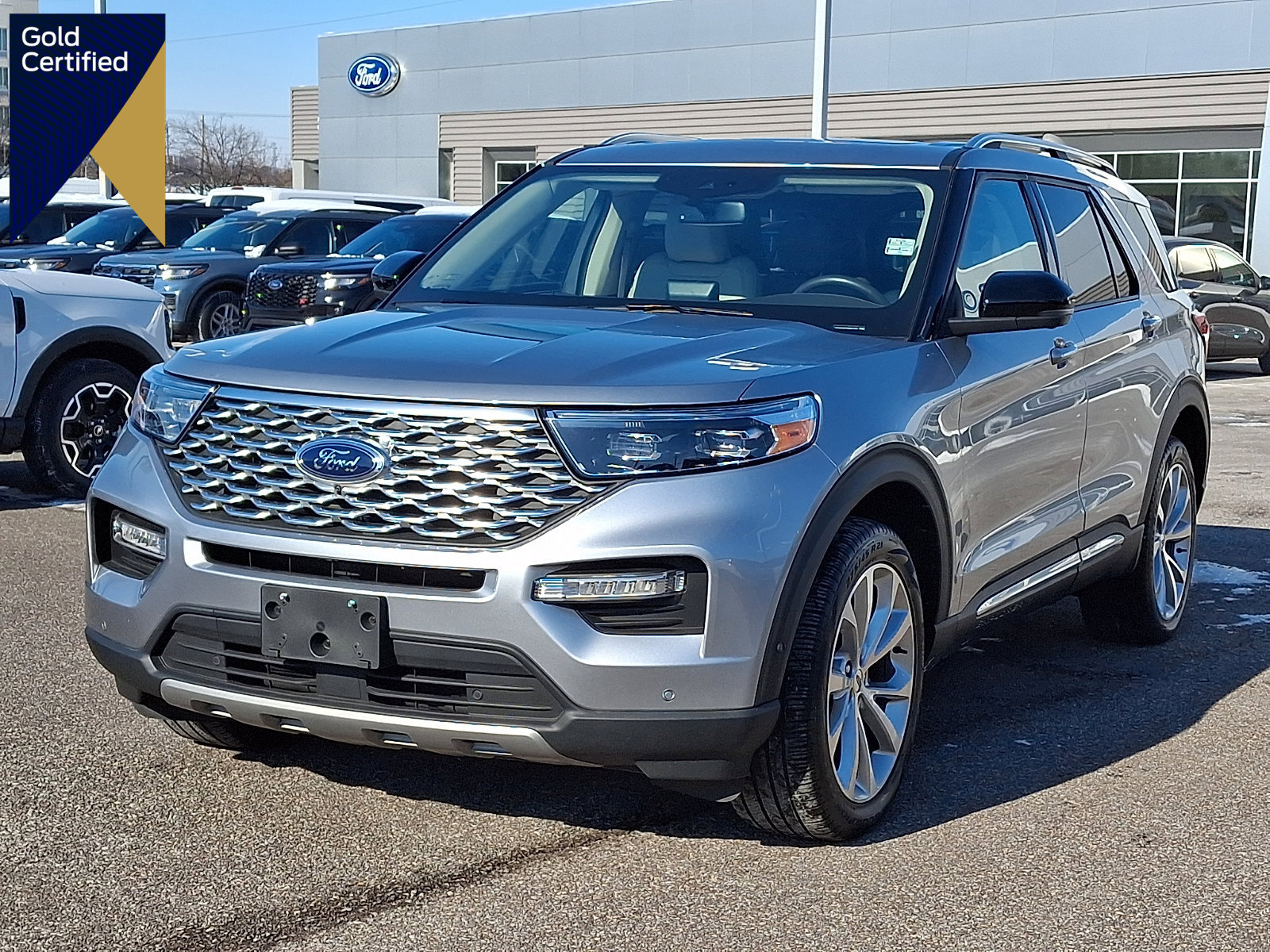 Certified 2021 Ford Explorer Platinum w/ Premium Technology Package