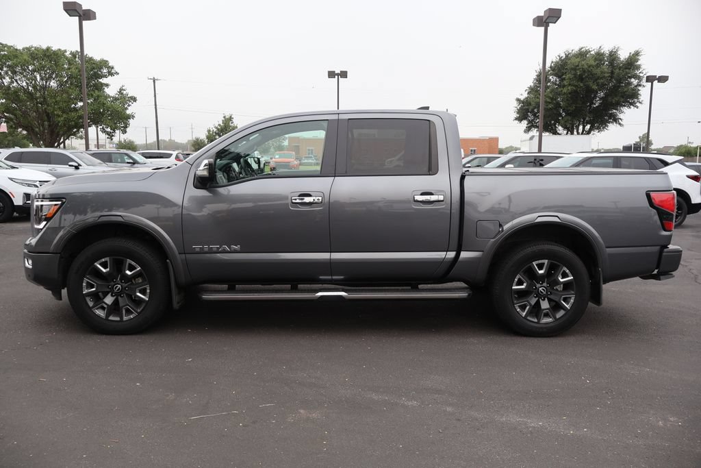Used 2023 Nissan Titan Platinum Reserve w/ Moonroof Package AWD/4WD image 2