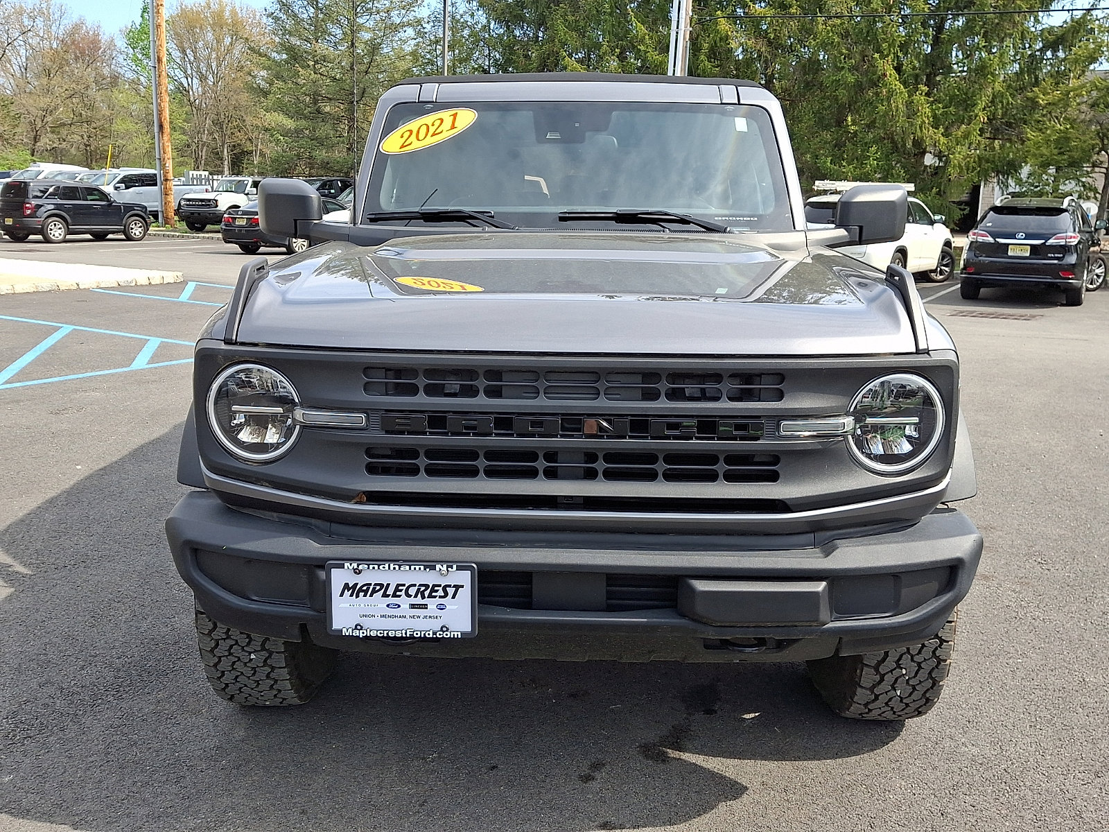 Certified 2021 Ford Bronco 4-Door AWD/4WD image 2