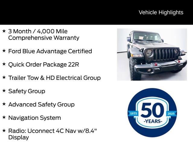 Used 2022 Jeep Wrangler Unlimited Rubicon w/ Safety Group image 6