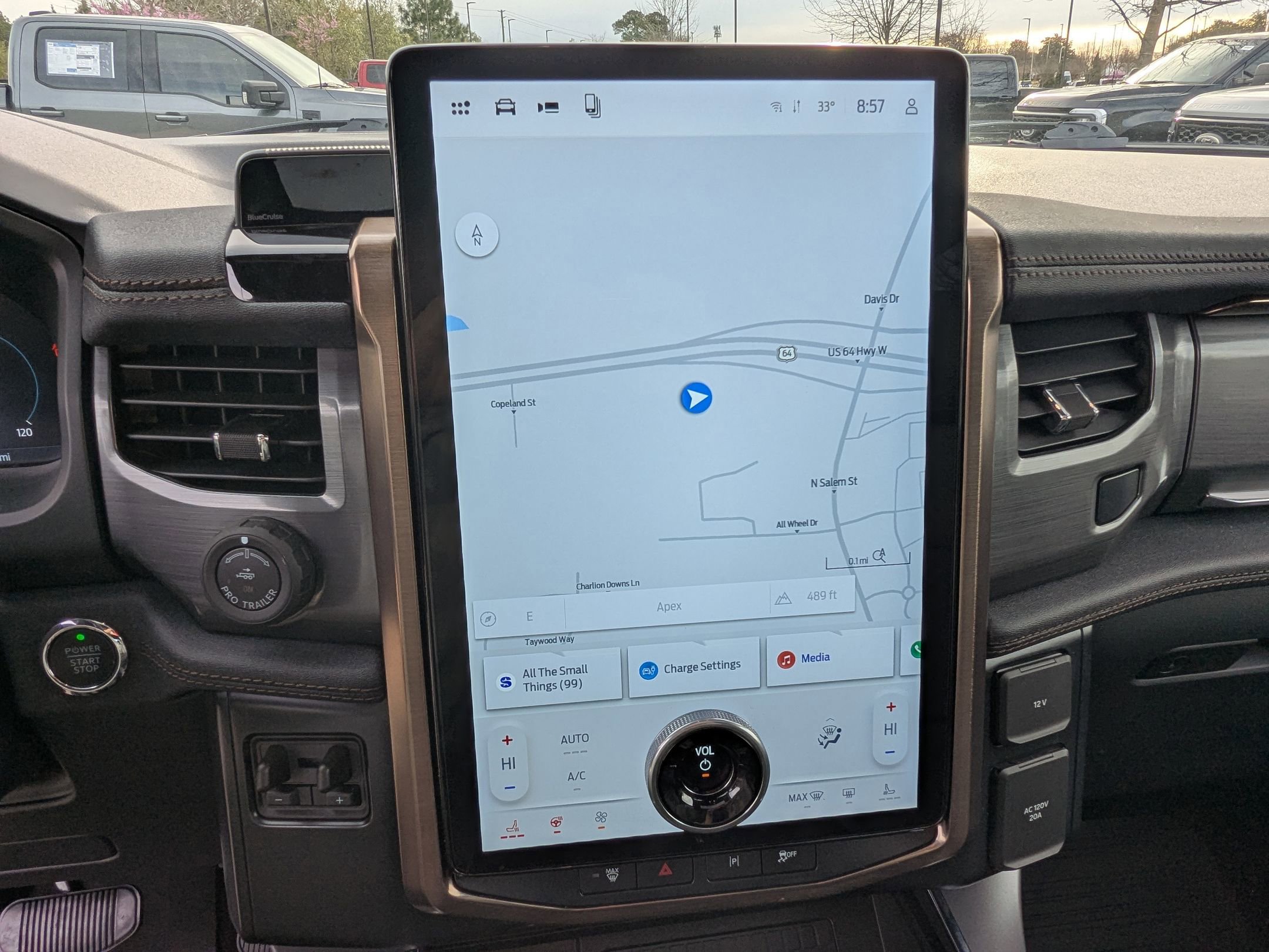 Certified 2025 Ford F150 Lightning Lariat w/ Max Trailer Tow Package image 29