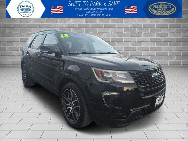 Certified 2018 Ford Explorer Sport w/ Equipment Group 401A AWD/4WD image 1