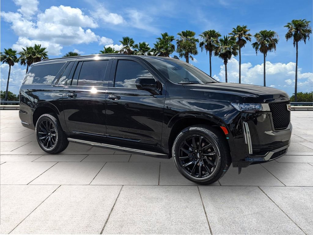 Used 2022 Cadillac Escalade ESV Sport w/ LPO, ONYX Package image 2