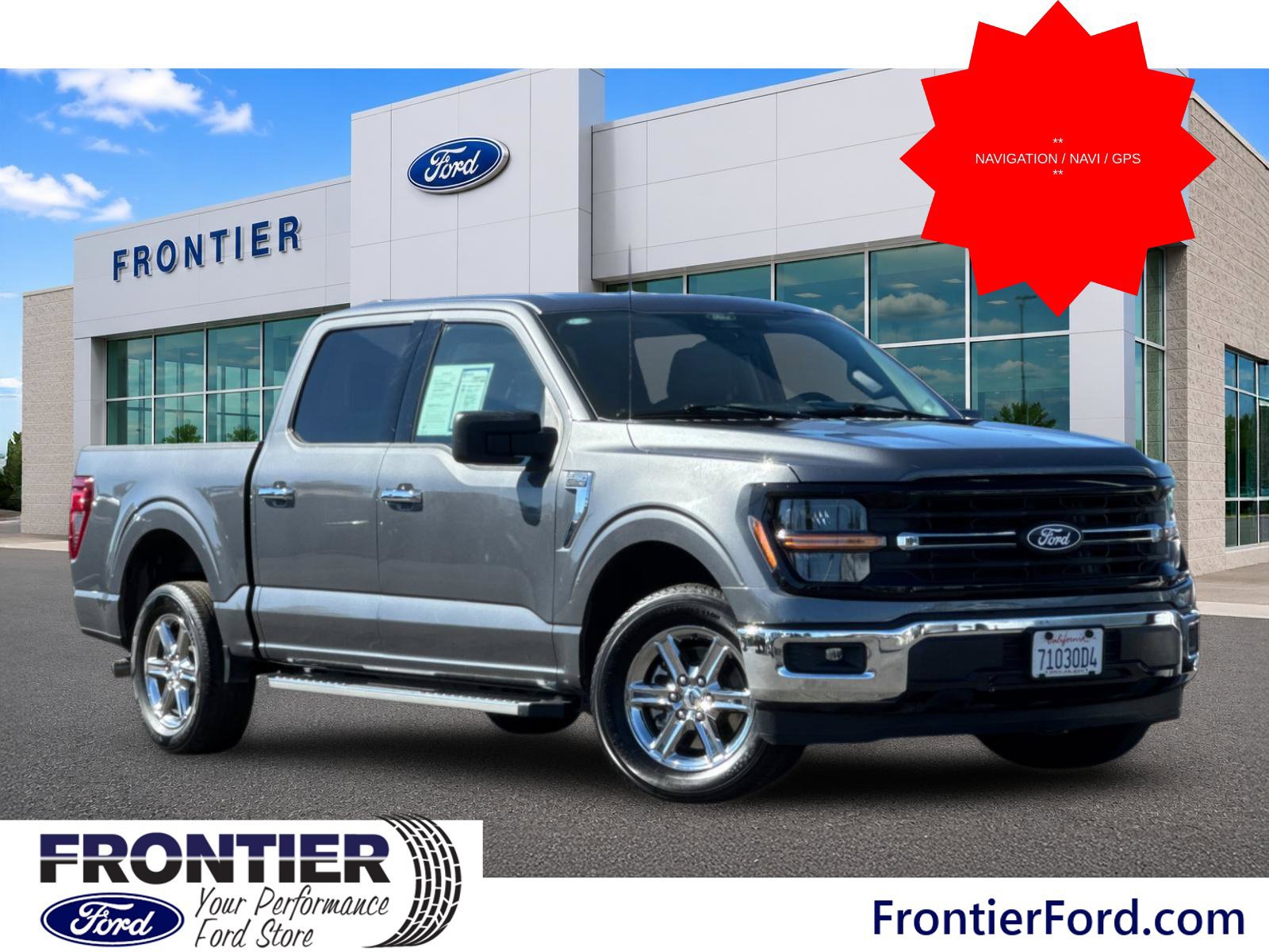Certified 2025 Ford F150 XLT w/ Equipment Group 301A Standard RWD image 3