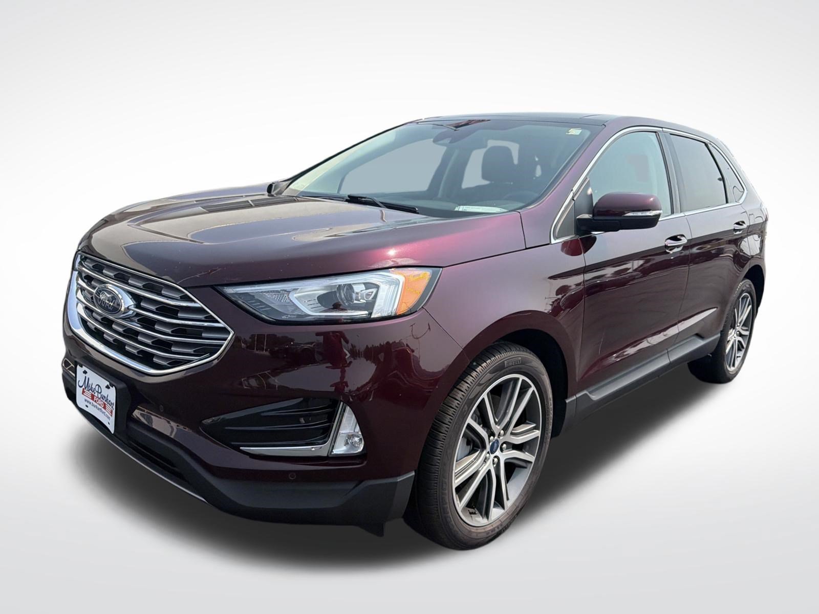 Certified 2021 Ford Edge Titanium w/ Class II Trailer Tow Package