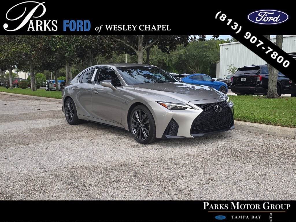 Used 2021 Lexus IS 350 F Sport w/ Accessory Package