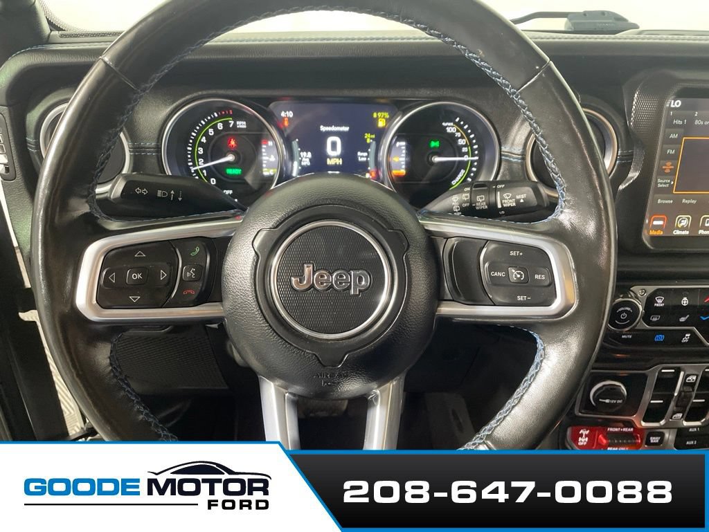 Used 2023 Jeep Wrangler Unlimited Rubicon 4xe w/ Steel Bumper Group AWD/4WD image 14
