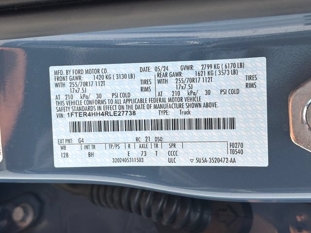 Certified 2024 Ford Ranger XLT AWD/4WD image 34