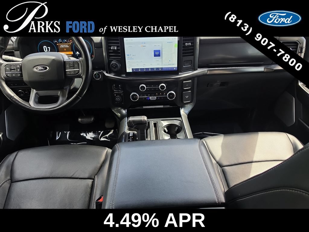 Certified 2023 Ford F150 Lariat w/ Equipment Group 502A High AWD/4WD image 11