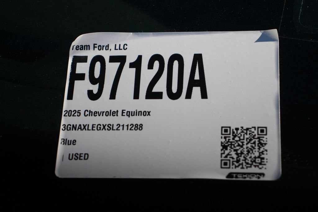 Used 2025 Chevrolet Equinox RS w/ Convenience Package III FWD image 31