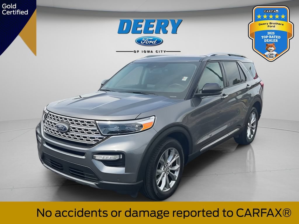 Certified 2023 Ford Explorer Limited w/ Limited Technology Package AWD/4WD image 4