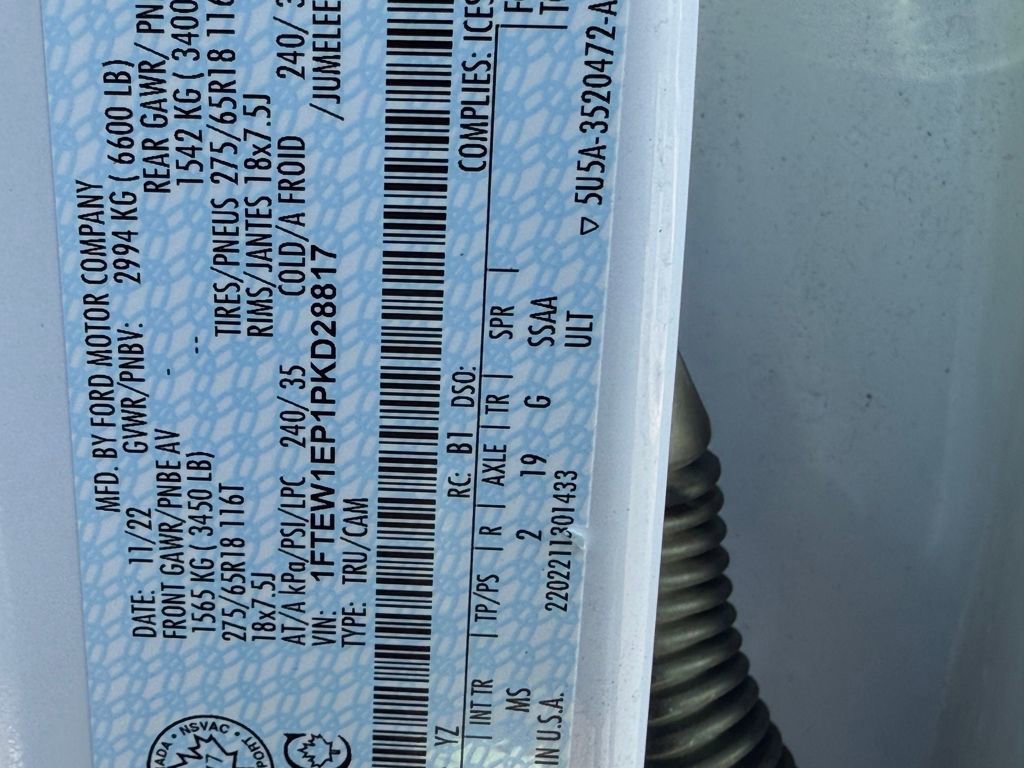 Certified 2023 Ford F150 XLT w/ Equipment Group 302A High image 26