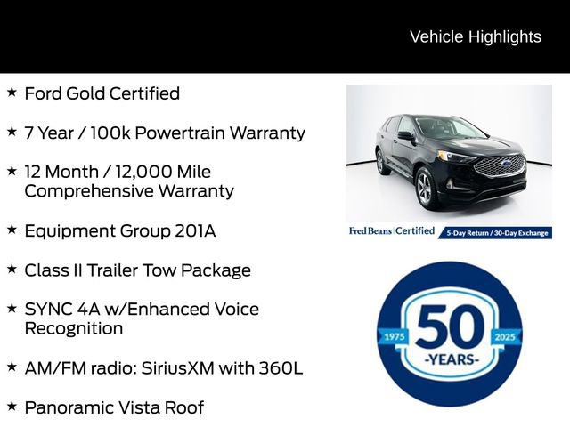 Certified 2024 Ford Edge SEL w/ Convenience Package image 10