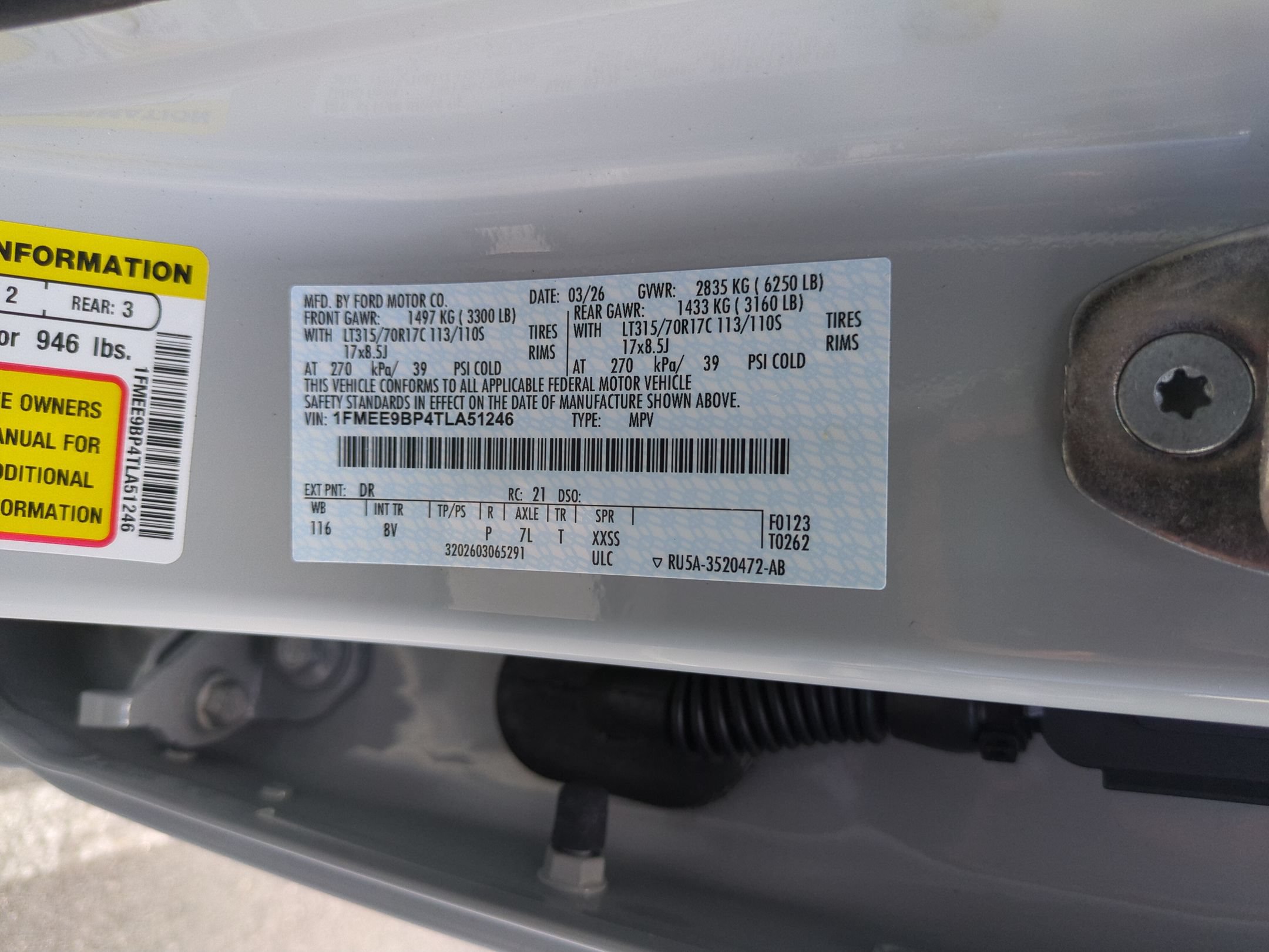Certified 2026 Ford Bronco Badlands AWD/4WD image 34