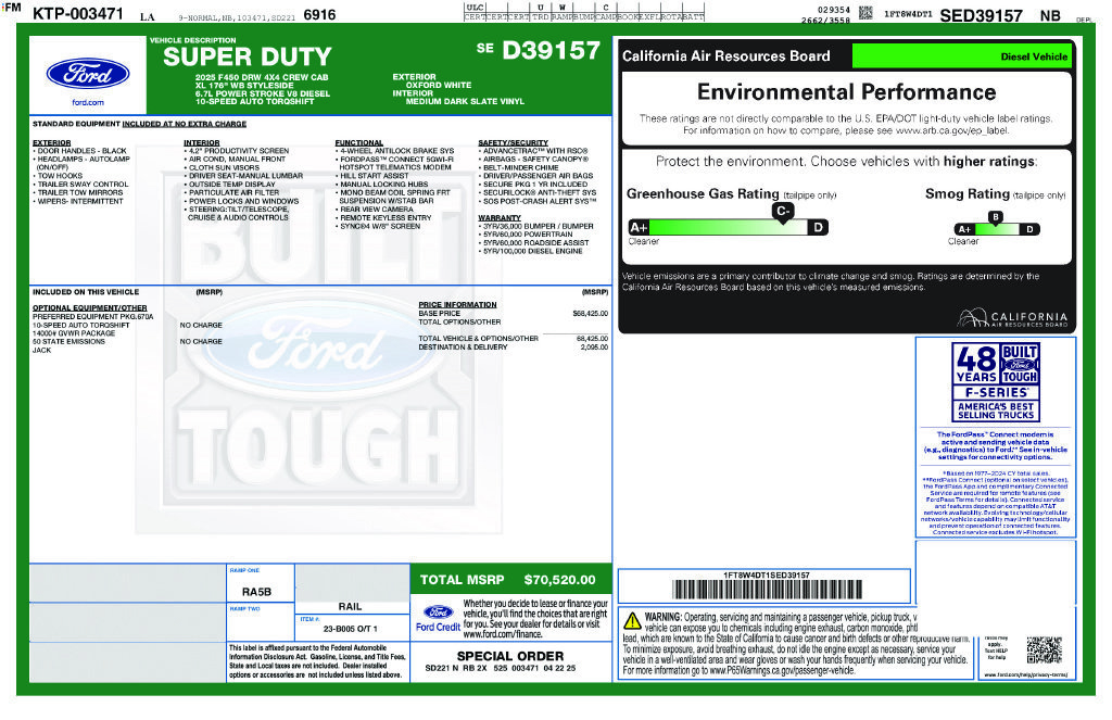 Certified 2025 Ford F450 XL AWD/4WD image 35