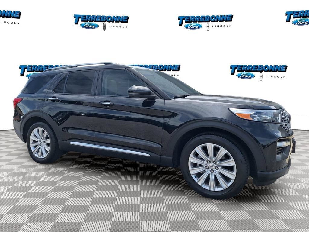 Certified 2023 Ford Explorer Limited w/ Limited Technology Package RWD image 3