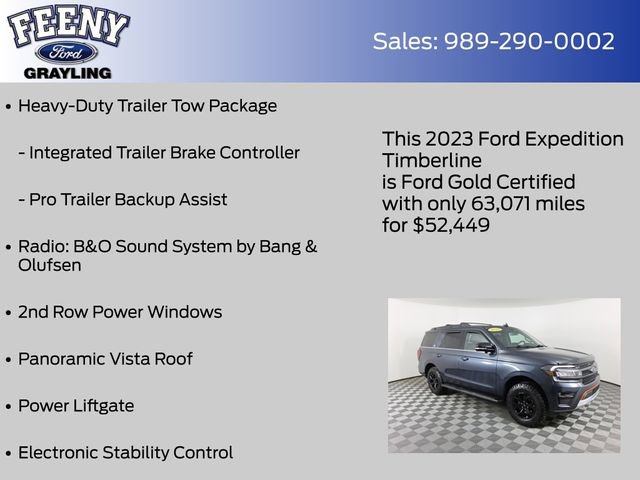 Certified 2023 Ford Expedition Timberline image 18