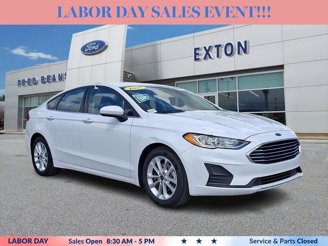 Certified 2020 Ford Fusion SE