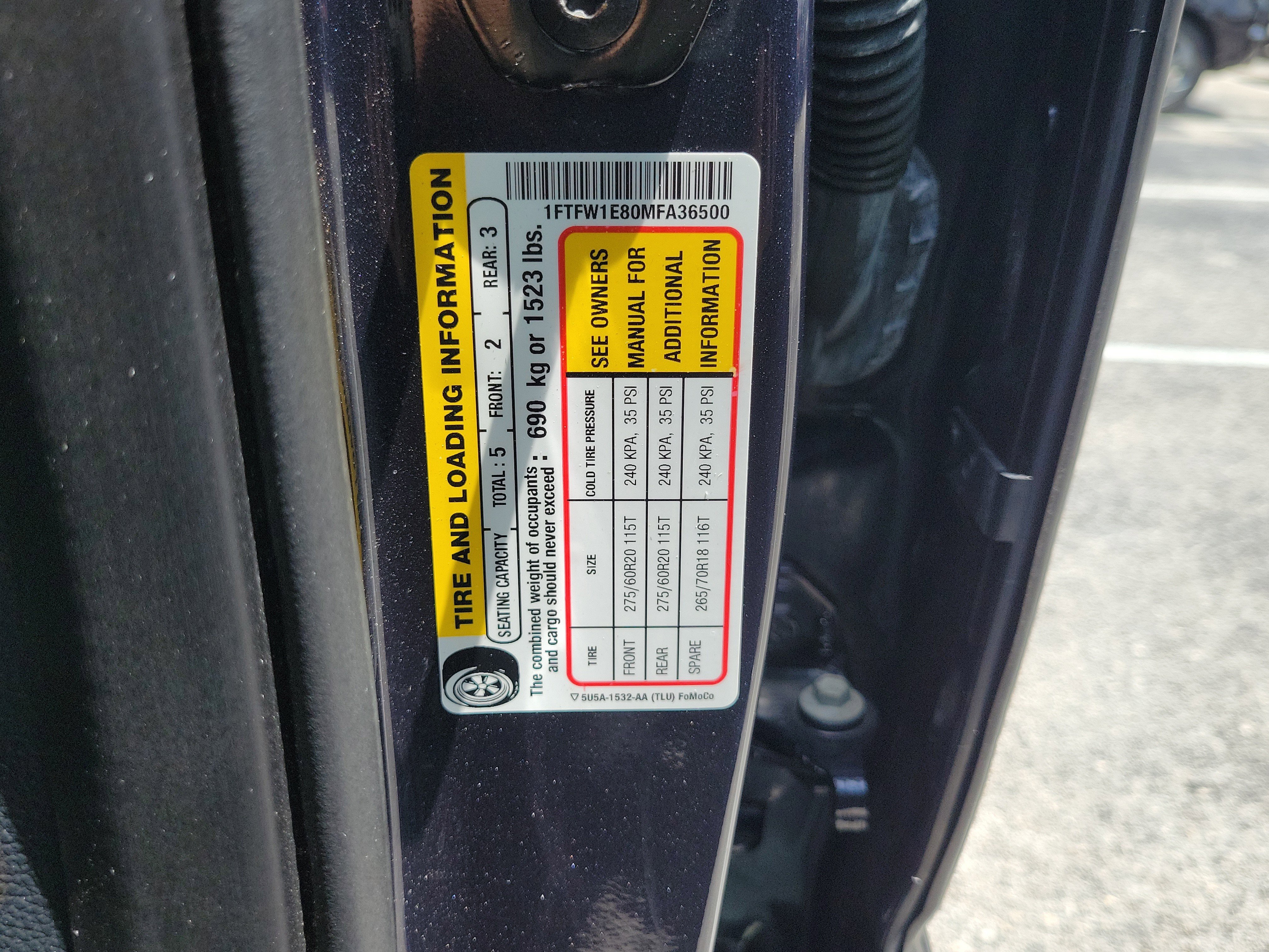 Certified 2021 Ford F150 Platinum w/ Equipment Group 701A High AWD/4WD image 30