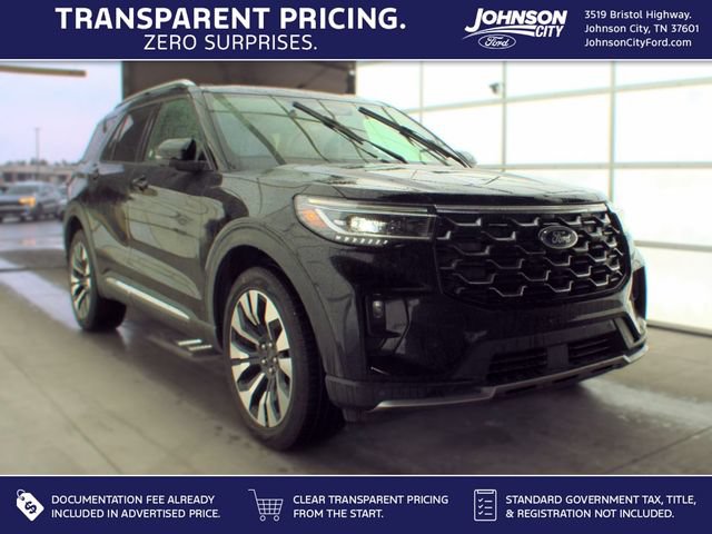 Certified 2025 Ford Explorer Platinum w/ LUX Leather Package